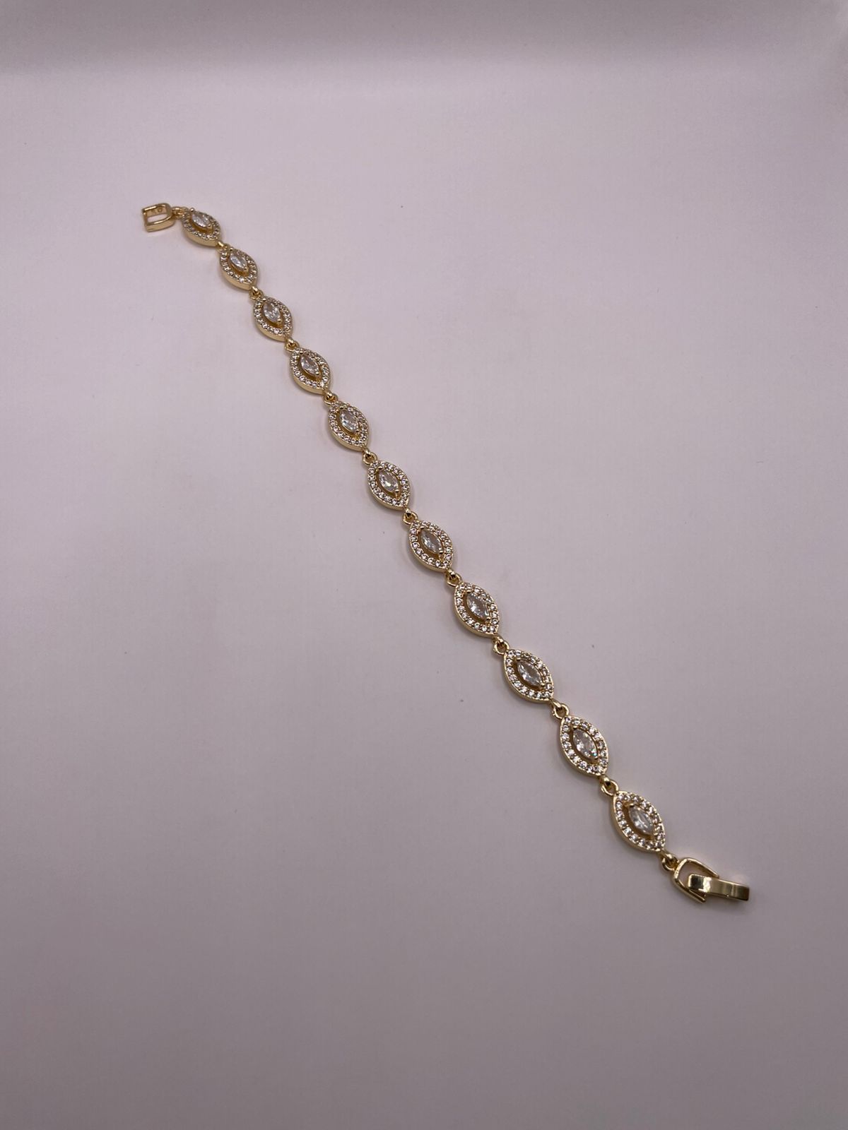 Pulseira Zircônias Navete